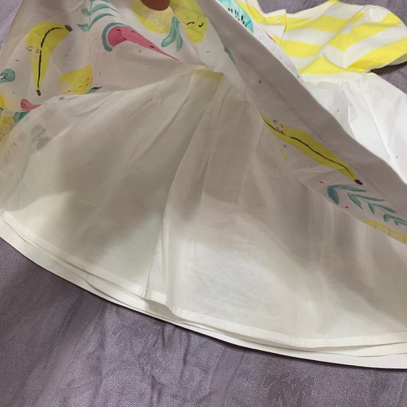 Gymboree Fruits Dress Pineapple, Watermelon, Kiwi - Picture 2 of 5